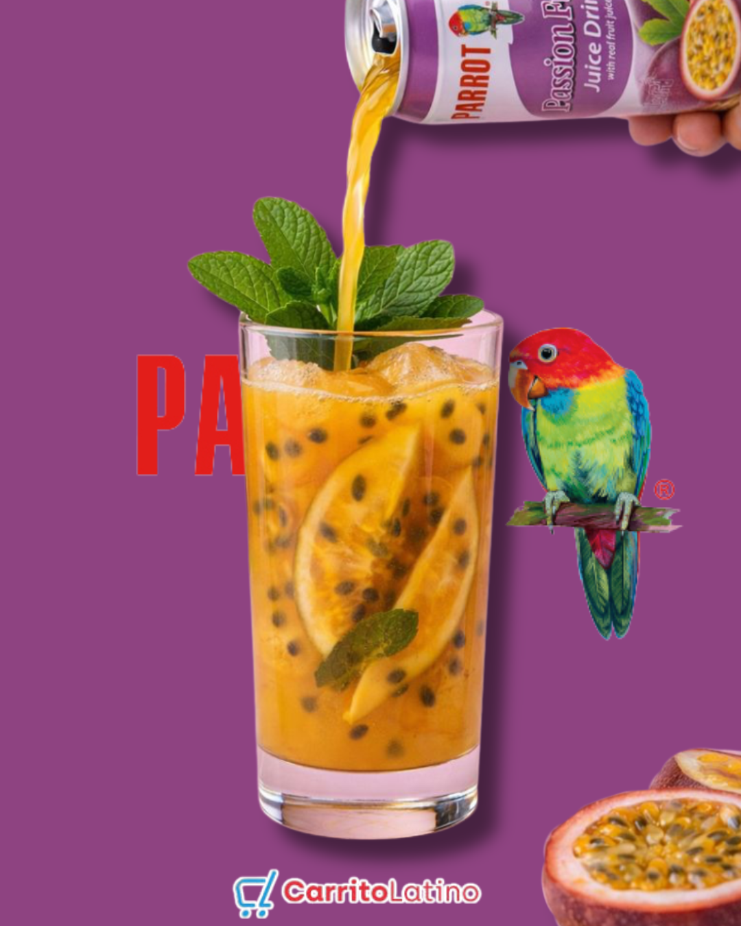 Bebida de Maracuyá 485 ml (Lata)