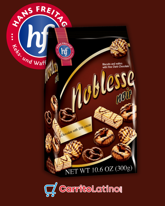 Noblesse Noir Chocolate Biscuits and Wafers 10.6 oz