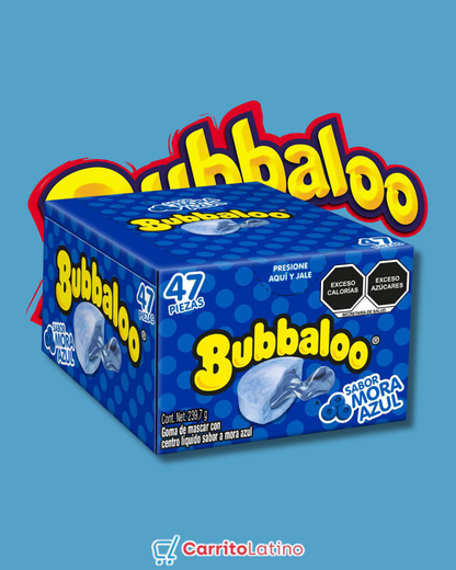 Bubalo Sabor Mora Azul 47 Piezas 239.7 gr / 8.45 oz