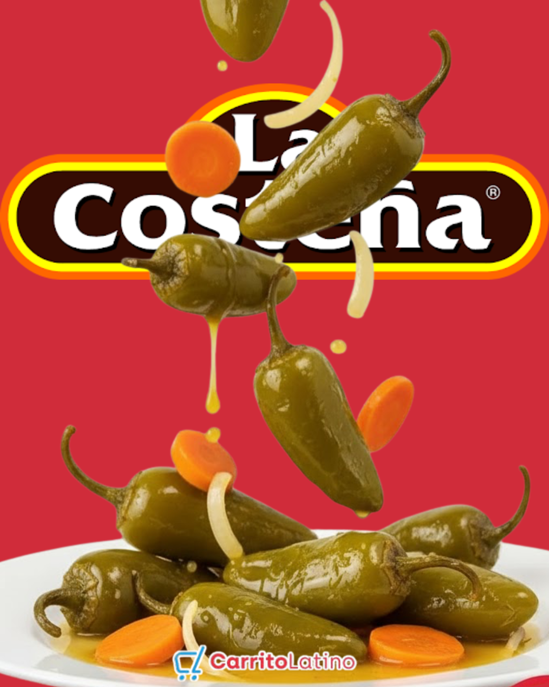 La Costeña Chiles Jalapeños Enteros 12 oz