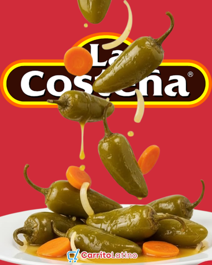 La Costeña Chiles Jalapeños Enteros 12 oz