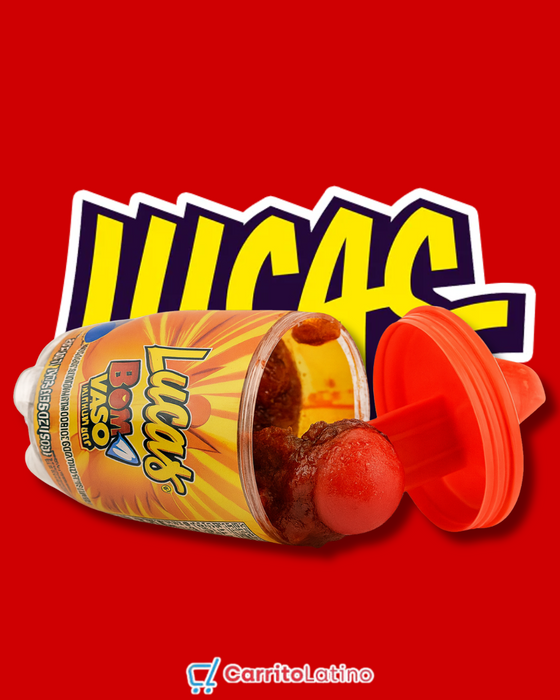 Lucas Bomvaso Lemon Flavor 10 Pieces 300 gr / 10.6 oz