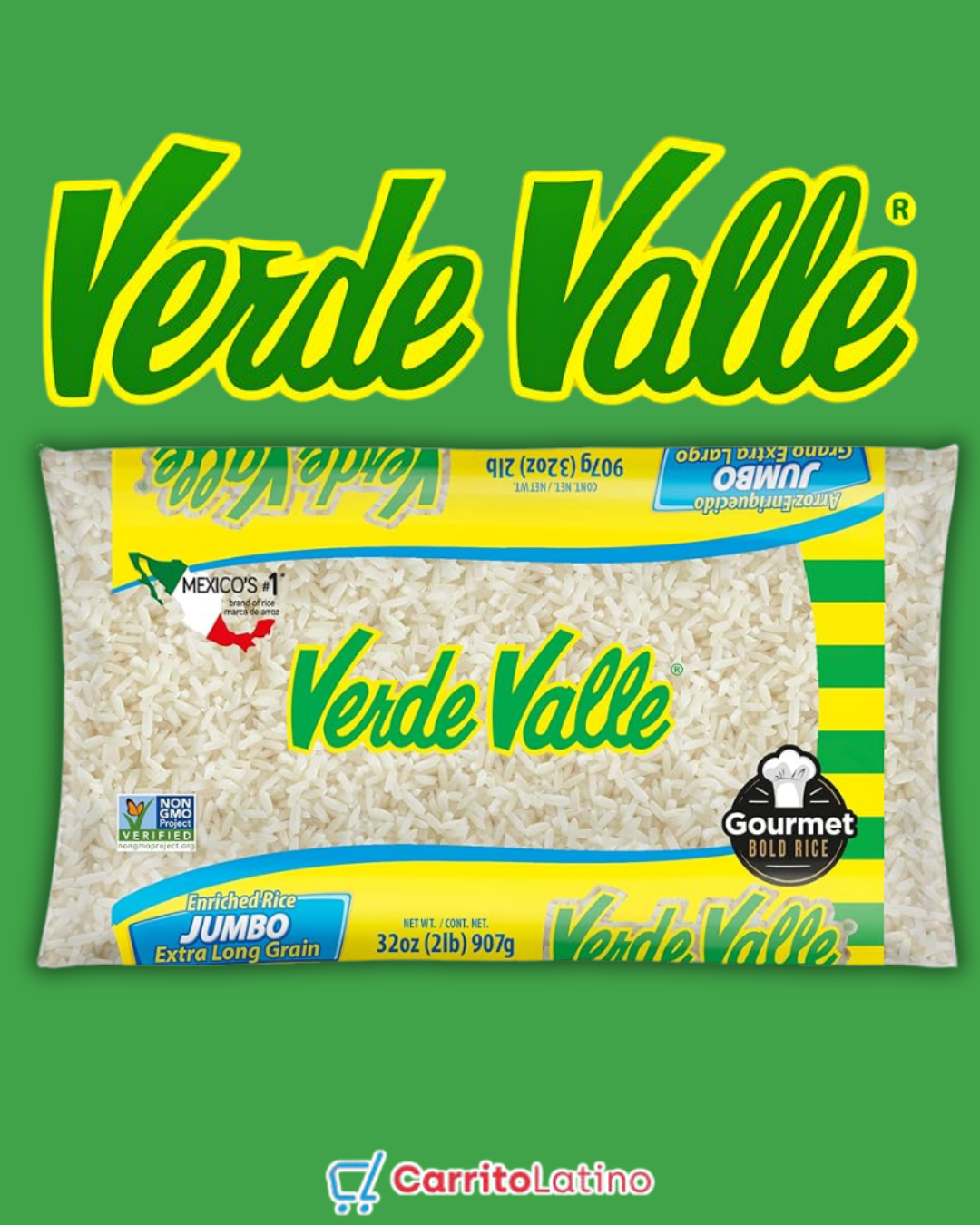 Verde Valle White Rice 32 oz