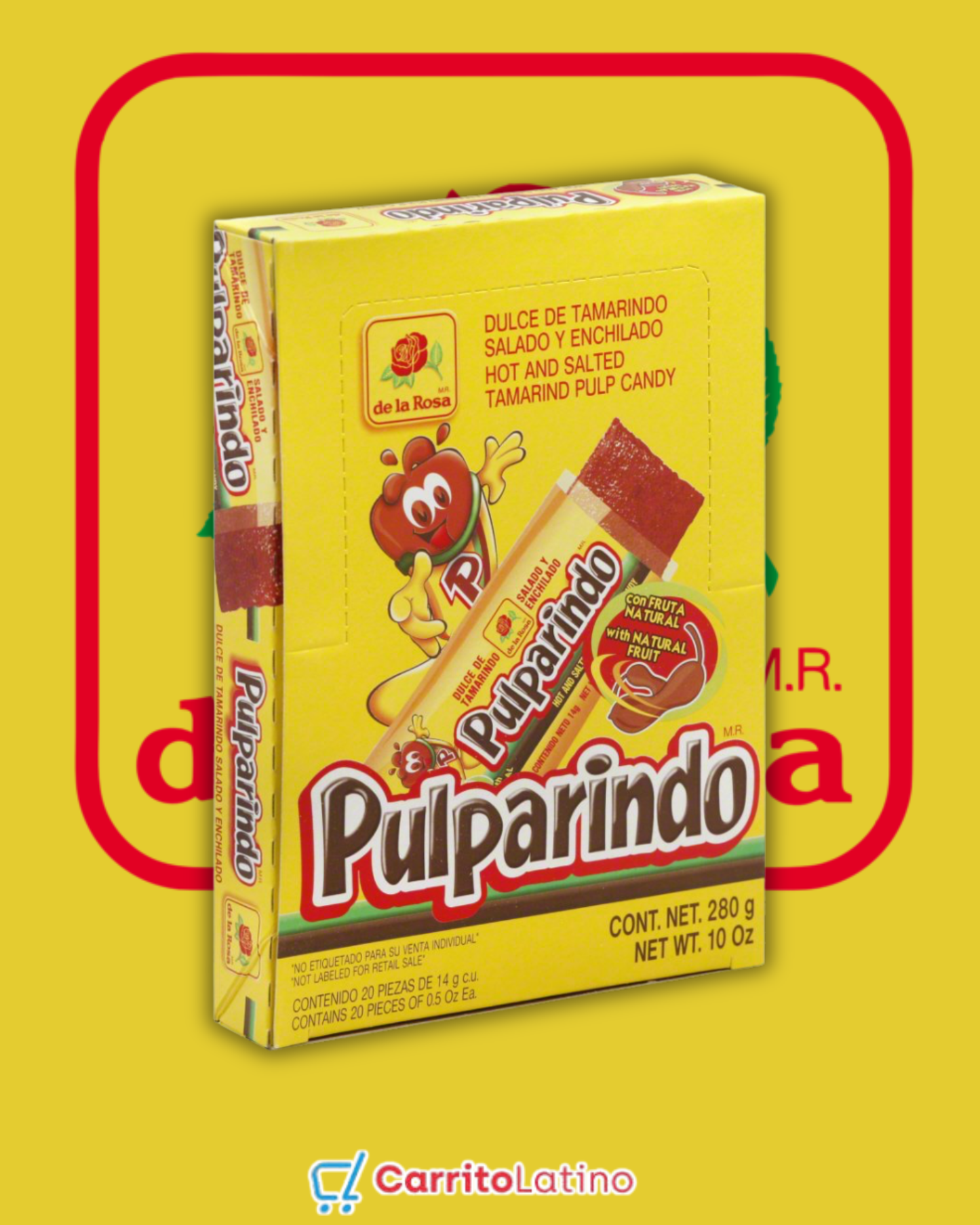 Pulparindo Original 20 pzas