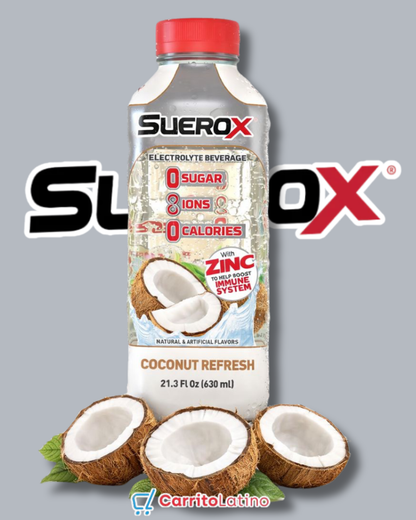 SueroX Bebida Electrolitos Coco 630 ml