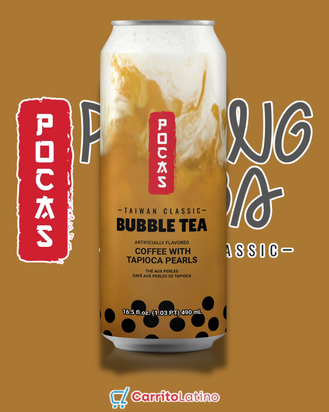 Pocas Bubble Tea Coffee 16.5floz