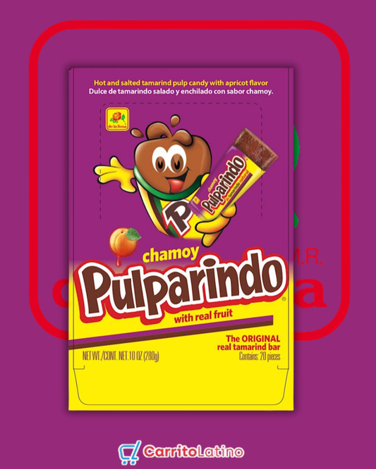 Pulparindo Sabor Chamoy 20 pzas