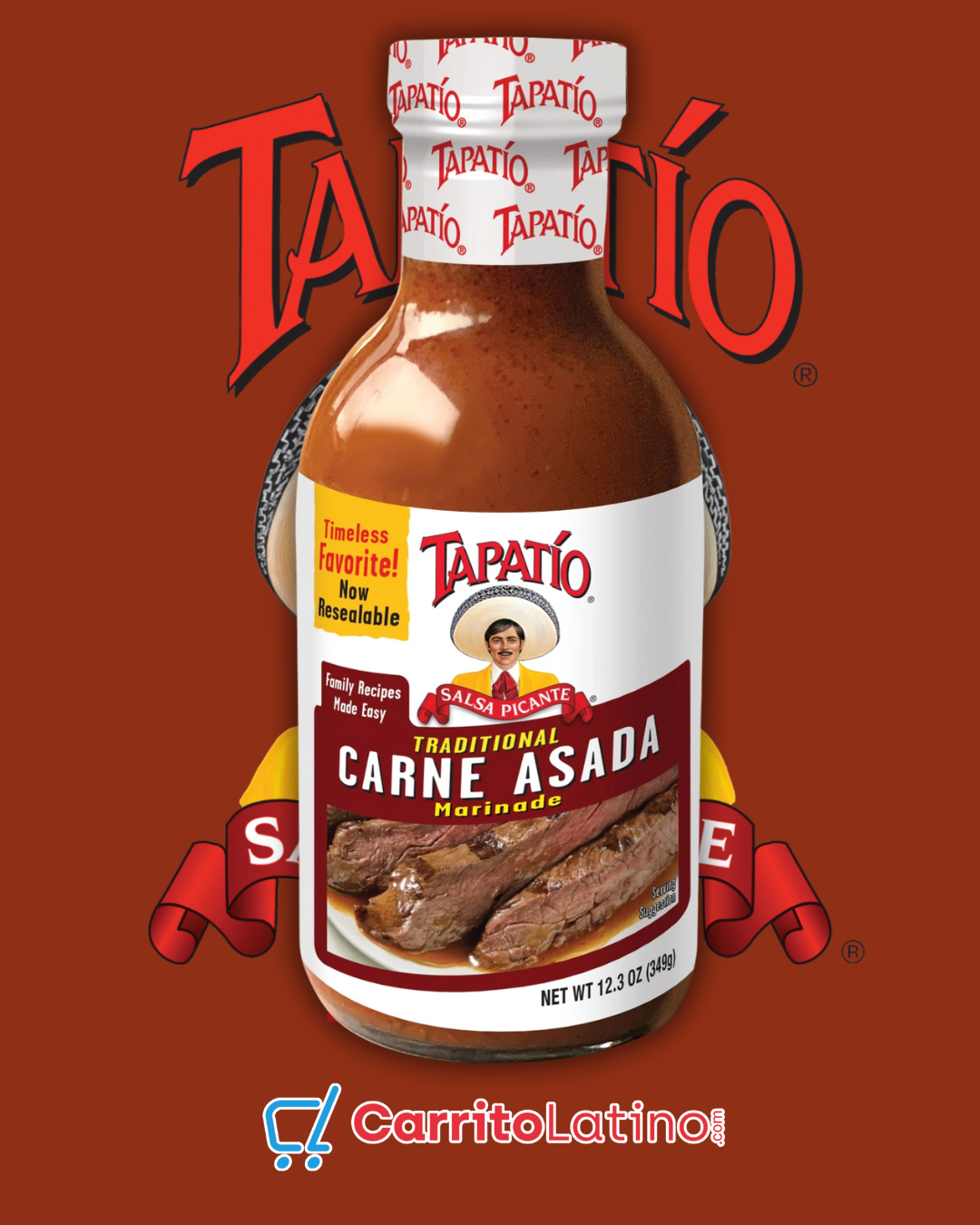 Tapatío Carne Asada Marinade 12.3 oz