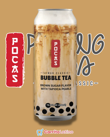 Pocas Bubble Tea Brown Sugar 16.5floz