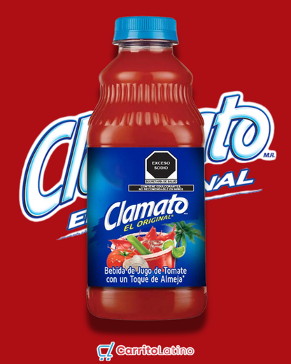 Clamato Original Botella de Plástico 946 ml / 32 fl oz
