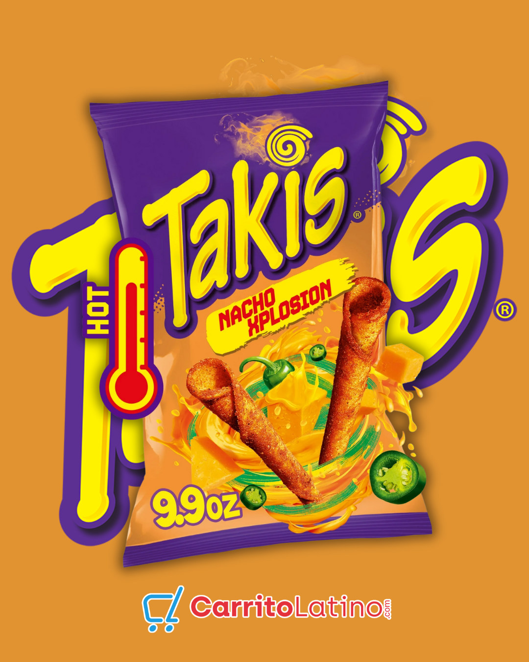 Barcel Takis Nacho Xplosion 9.9 oz