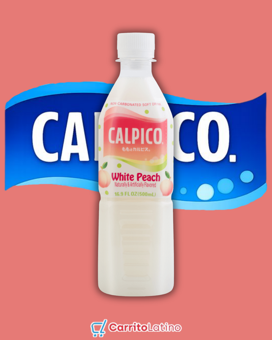 Calpico White Peach Still Drink 16.9 oz