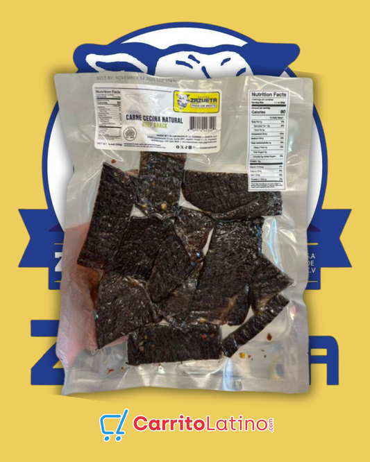 Zazueta Carne Seca Regular – Premium Dried Beef 4.4 oz