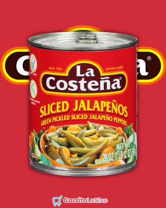 La Costeña Sliced Jalapeños 28 oz