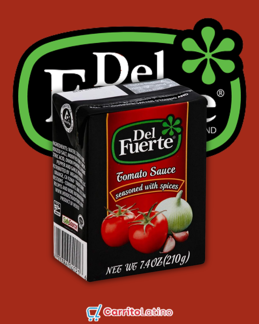 Del Fuerte Tomato Puree 7.4 oz