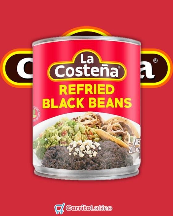 La Costeña Refried Black Beans 20.05 oz