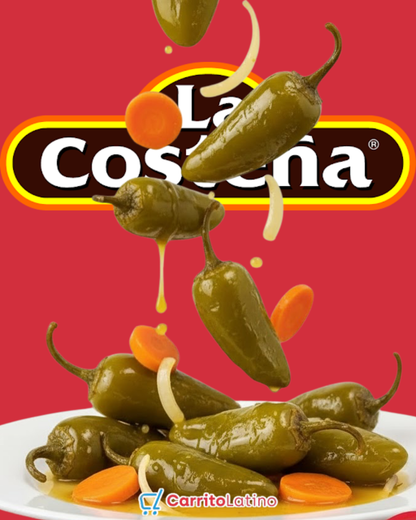 La Costeña Chiles Jalapeños Enteros 26 oz