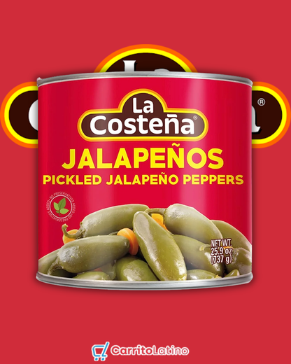 La Costeña Chiles Jalapeños Enteros 26 oz