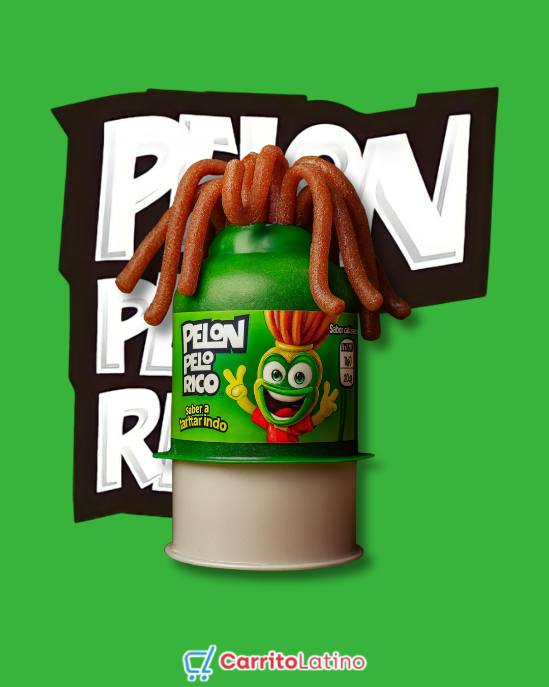 Pelon Pelo Rico 30 gr / 1 oz - Display con 36 unidades
