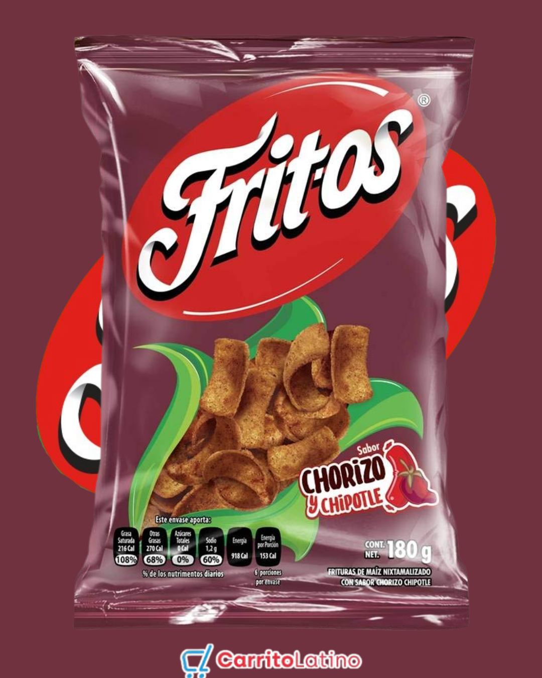 Fritos Chorizo y Chipotle 170gr / 6 oz