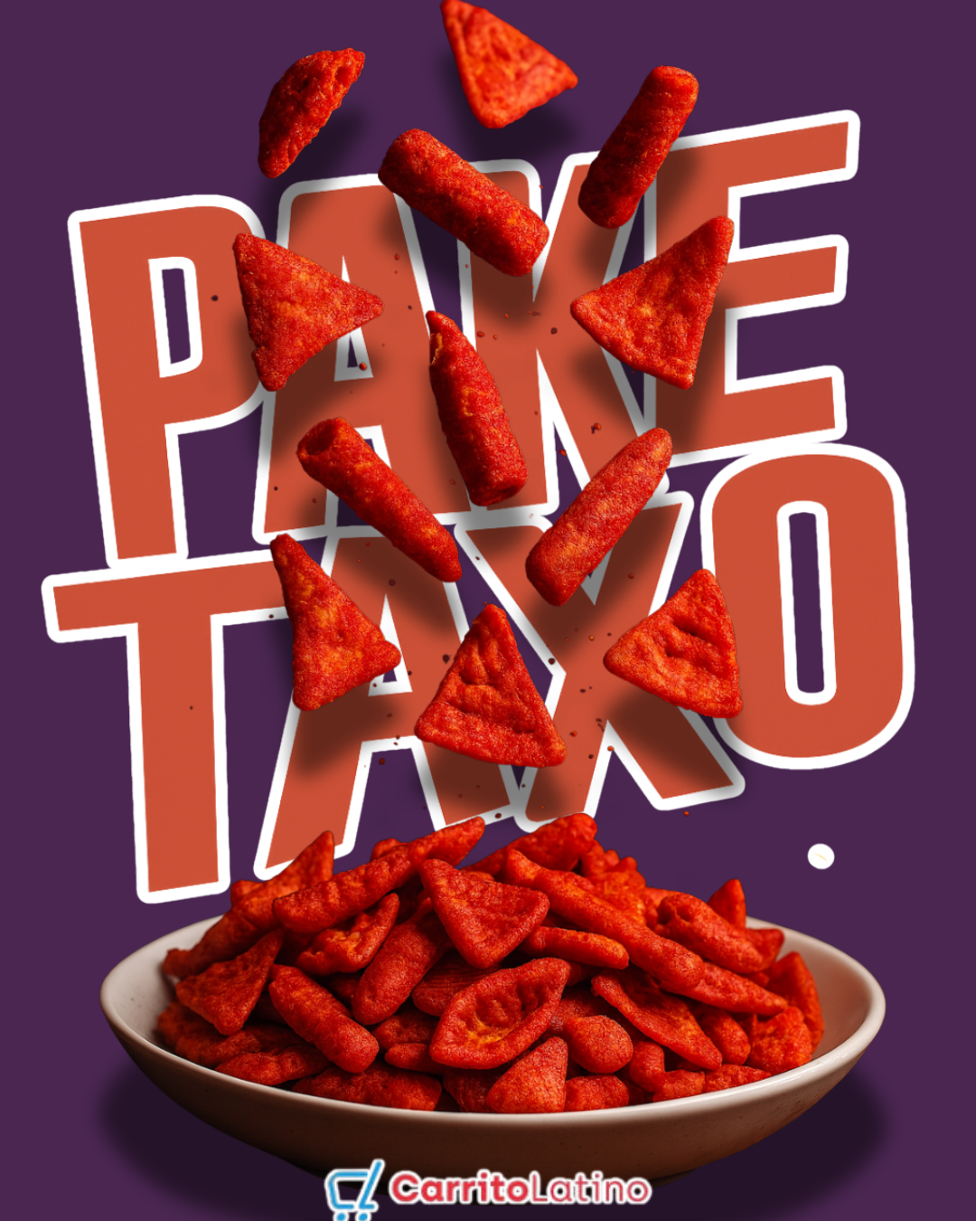 Paketaxo Flamin hot 215gr / 7.58 oz