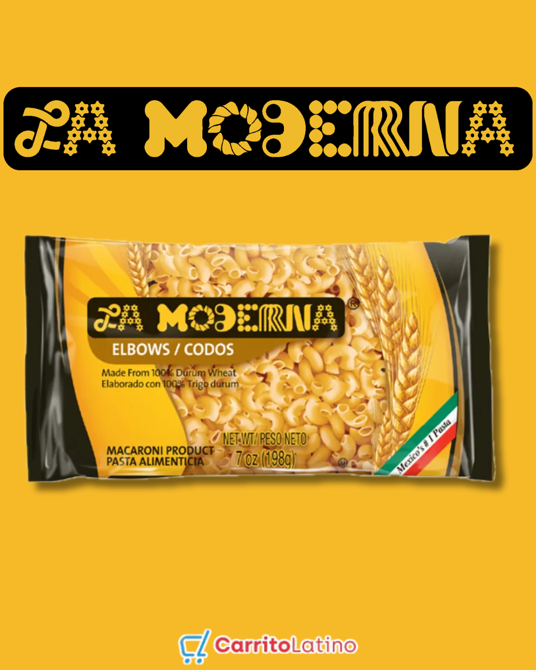 La Moderna Elbow Pasta 198gr / 7oz