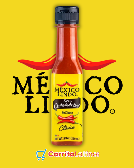 Mexico Lindo Salsa de Chile de Árbol 5 oz