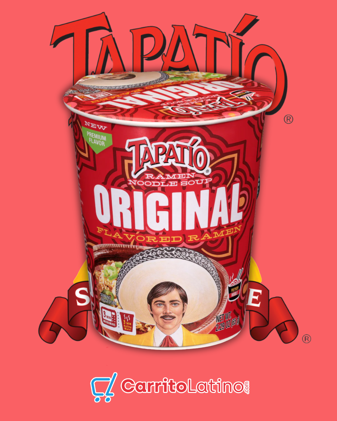 Tapatío Original Flavored Ramen 2.29 oz