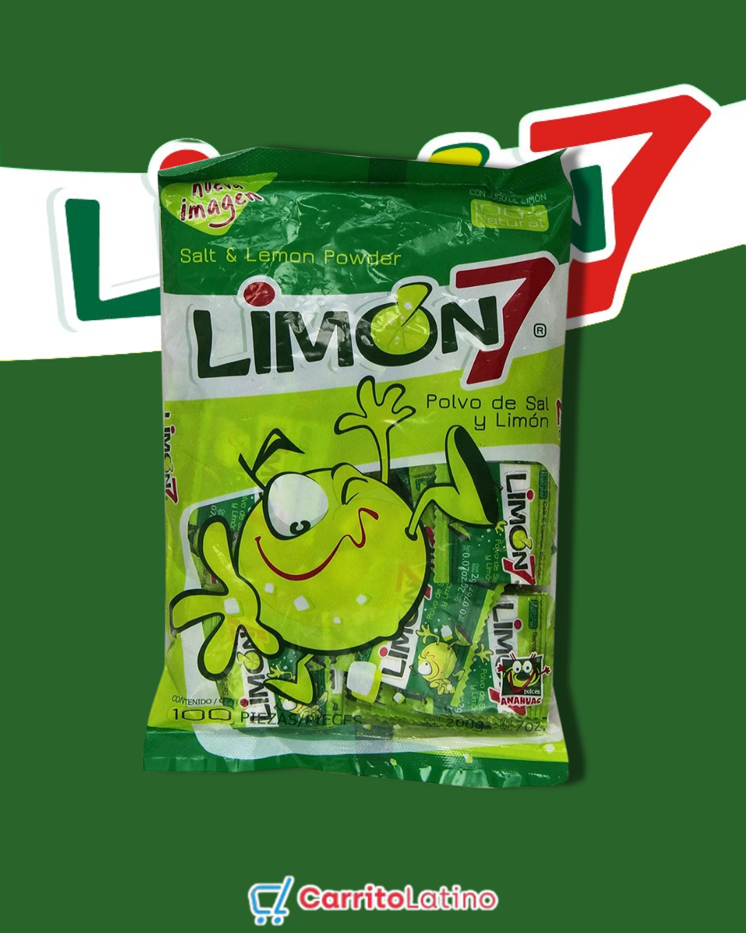 Limon Anahuac 100 piezas 200 gr / 7.05 oz