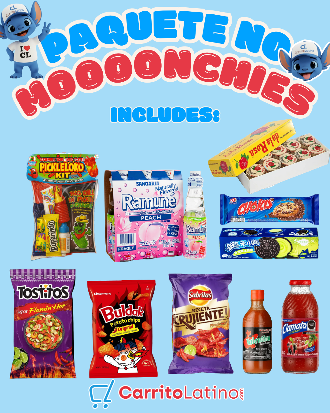 Paquete No Moooonchies