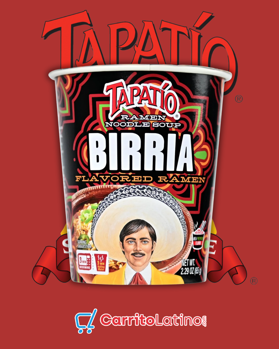 Tapatío Birria Flavored Ramen 2.29 oz