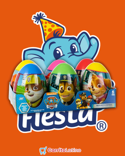 Mega Paw Patrol – Paquete con 6 Huevos Sorpresa