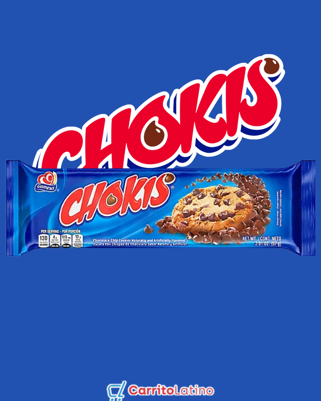 Choki Rokas Chokis Classic 76 gr / 2.7 oz — Carrito Latino