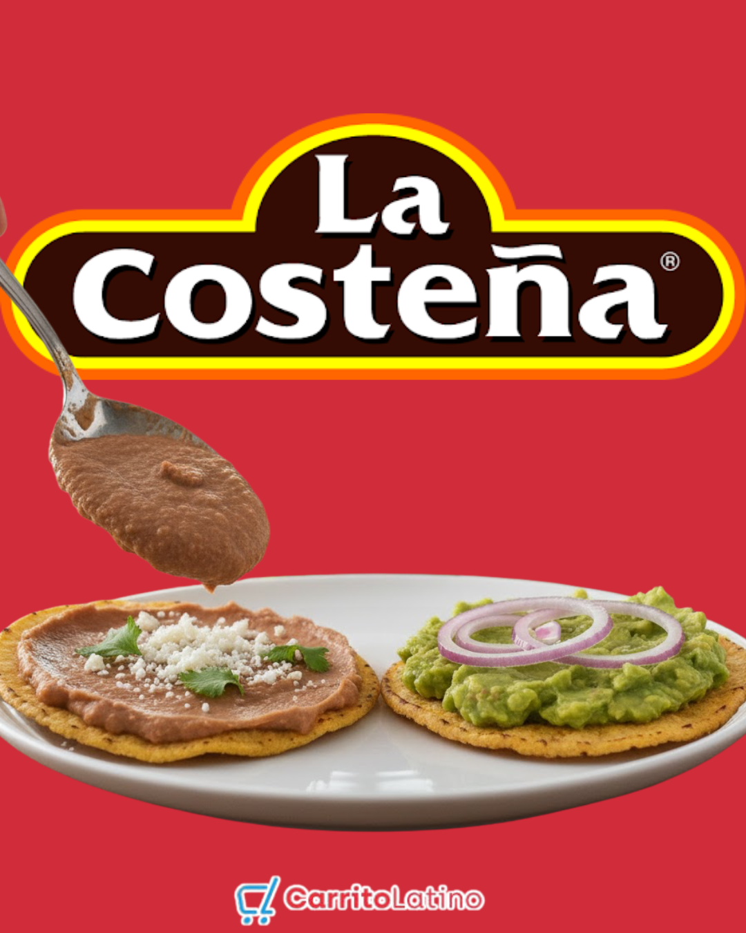 La Costeña Refried Pinto Beans 20.05 oz