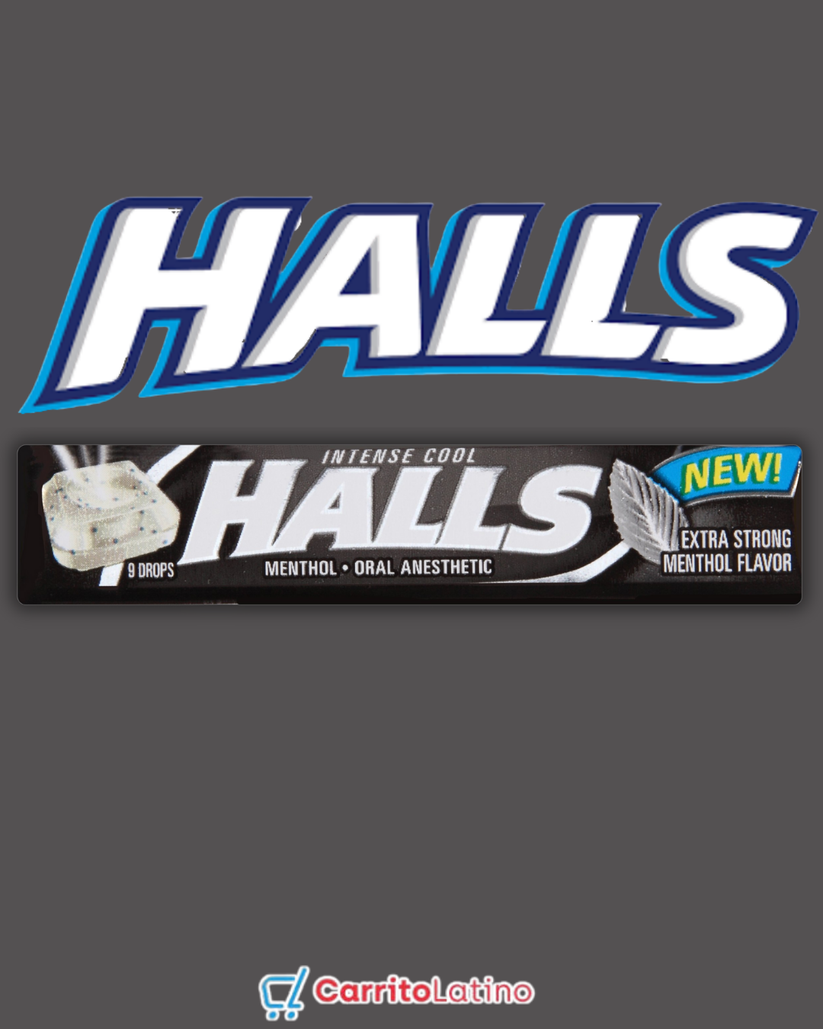 Halls Extra Strong (12 ct box) – Carrito Latino