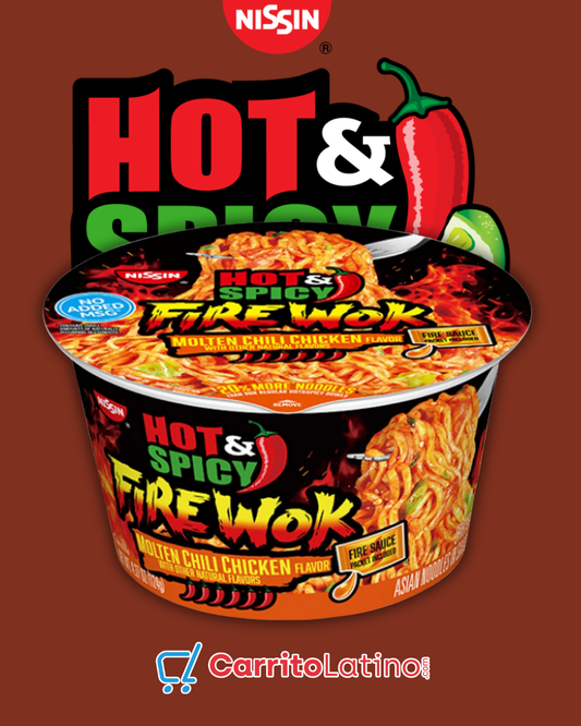 Nissin Fire Wok Molten Chili Chicken Flavor 4.37 oz