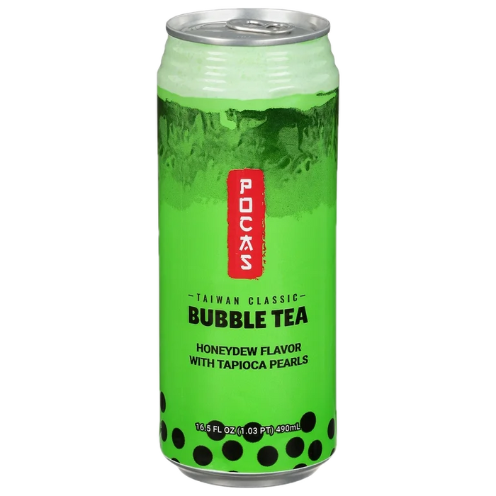 Pocas Bubble Tea Honeydew 16.5floz