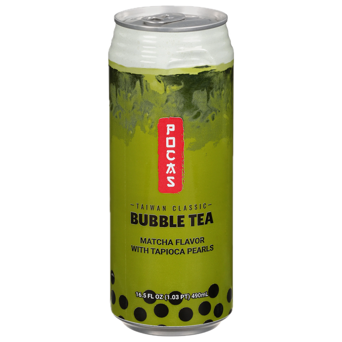 Pocas Bubble Tea Matcha 16.5floz