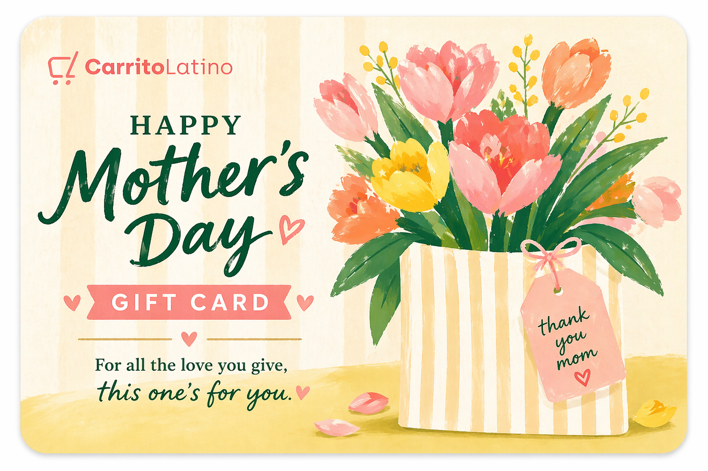 Happy Mother's Day Giftcard