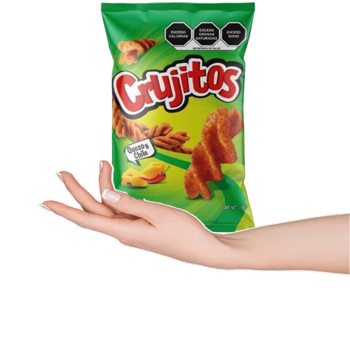 Crujitos Queso Chile 120gr / 4.23 oz