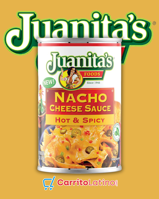 Juanita's Hot &amp; Spicy Nacho Cheese Sauce 15 oz