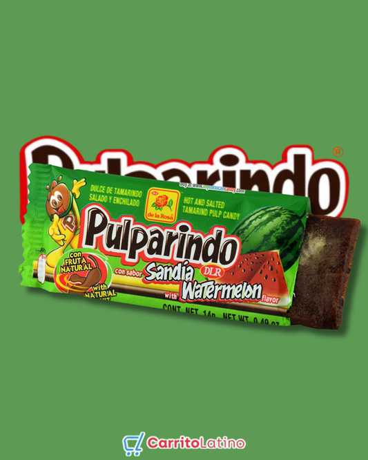 Pulparindo Watermelon Flavor 20 Pieces 280 gr / 10 oz
