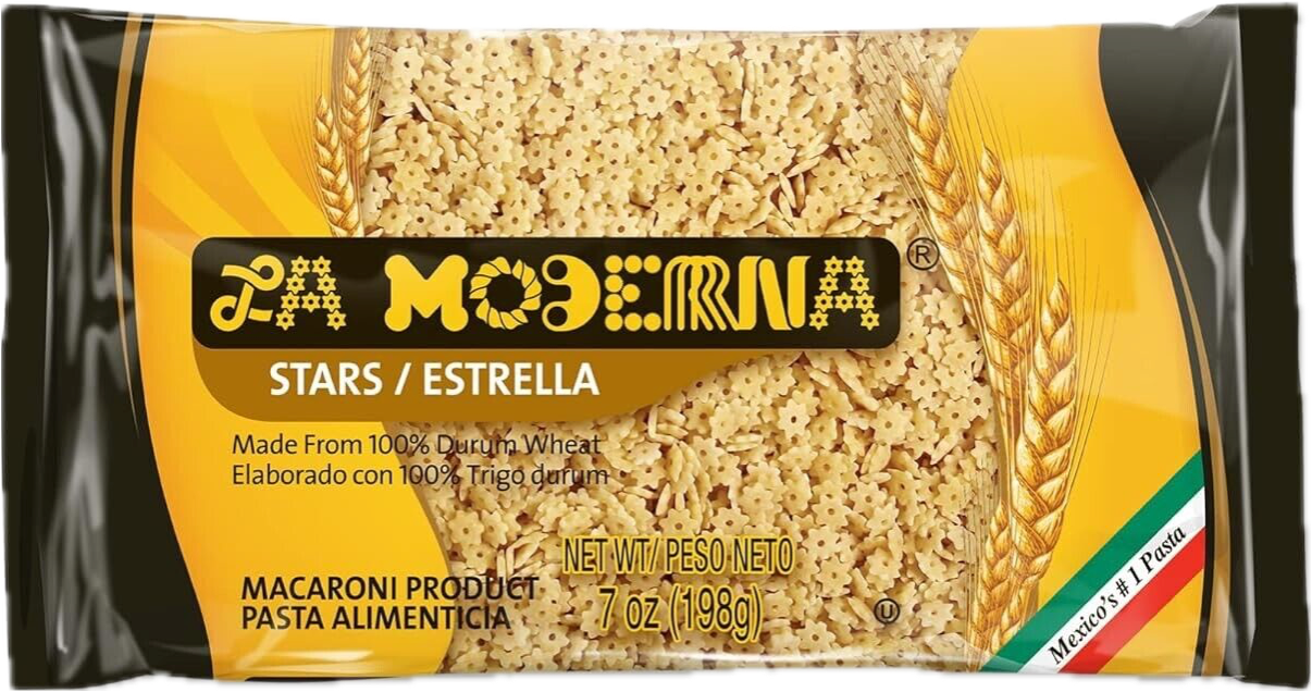 La Moderna Star Pasta 198gr / 7oz