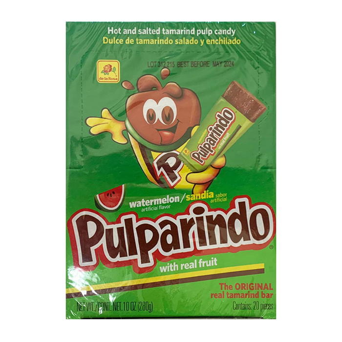 Pulparindo Sabor Sandia 20 Piezas 280 gr / 10 oz