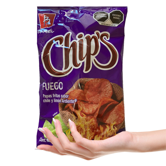  Barcel Chips Fuego - Mexican Chips Weighs 1.62 Ounce