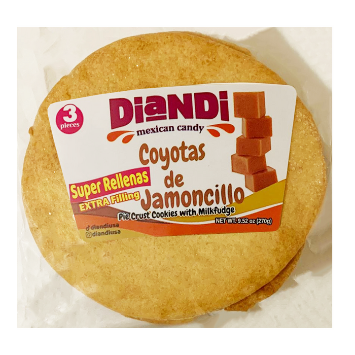 Diandi Coyotas de Jamoncillo 270 gr / 9.52 oz