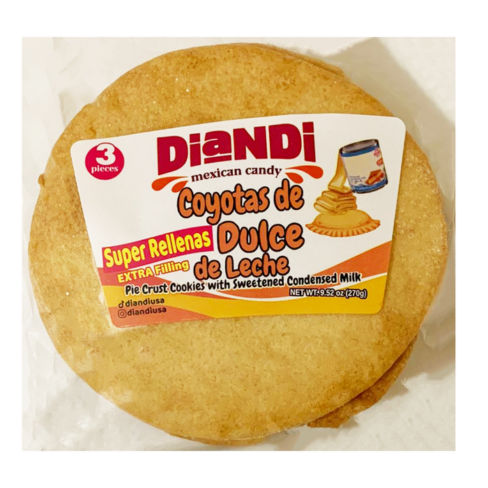 Diandi Coyotas de Dulce de Leche 270 gr / 9.52 oz