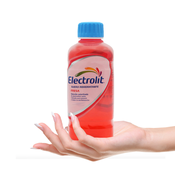 Electrolit Mexicano Sabor Fresa 625 ml / 22 fl oz