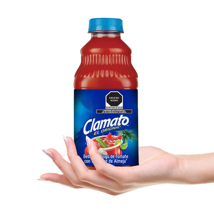 Clamato Original Botella de Plástico 946 ml / 32 fl oz