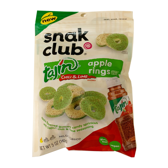 Snak Club Tajin Apple Rings 142 gr / 5 oz 